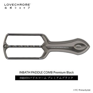 yzuN INBATHphR[ v~AubN R[  NV LOVECHROME PG PADDLE COMB Premium Black Ƃłc _[WX Mtg v[g Ki {