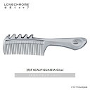 【公式】ラブクロム (R)Fスカルプカッサ シルバー 美髪コーム くし クシ LOVECHROME F SCALP-GUASHA Silver とかすだけでさらツヤ髪へ ダメージレス ギフト プレゼント 正規品 日本製 朝の時短