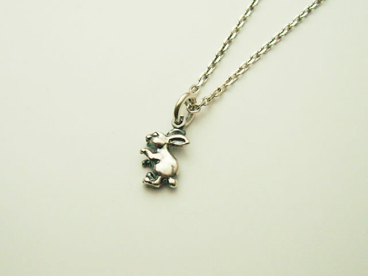 楽天市場】【うさぎ（小）ペンダントトップ】 シルバーアクセサリー 卯 