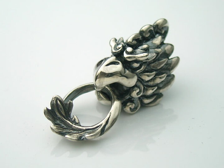 楽天市場】シルバーアクセサリー 鳳凰ペンダントトップ (wt076) 送料 