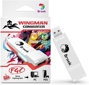yKiz Brook Wingman FGC Fighting Stick Converter EBO}FGC t@CeBOXeBbN Ro[^[ PS5/PS4Q[@/PC(X-Input)/MacɑΉ LA[P[hRg[[p