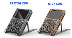 Wingflexsim A320 MCDU B737NG CDU フライトシミュレーターコントローラー リアルな航空機感覚 精密コントロール プラグアンドプレイ設計、PC互換