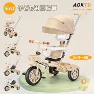 HZDMJ 三輪車 5in1 子供 手押し 棒 1歳 2歳 3歳 折りたたみ バランスバイク キッズバイク コンパクト 自…