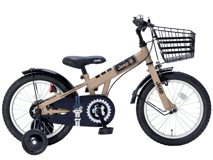 楽天市場】スタンドプレゼント 子供用 自転車 18インチ JEEP 自転車 