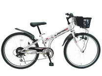 楽天市場】自転車 24インチ 女の子（カラーホワイト）（スポーツ 