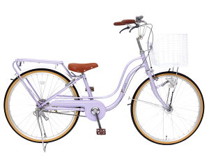 【CHALINX 付属品も充実】 子供自転車24インチ 女の子 22インチ LEDオートライト付 バスケット付 かわいい オシャレ お客様組立 メルロート 通学 小学生 中学生 女性 ガール お出かけ 買い物 シ