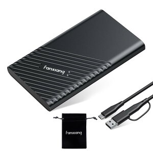 fanxiang SSD �O�t�� 1tb�yPS4/PS5����m�F�ρzTLC NAND�̗p USB Type-C�y�ő�Ǎ�2,050MB/s�z���^ �|�[�^�u��ssd Mac�Ή� �h�H�h�o �ϏՌ� �A���~➑�