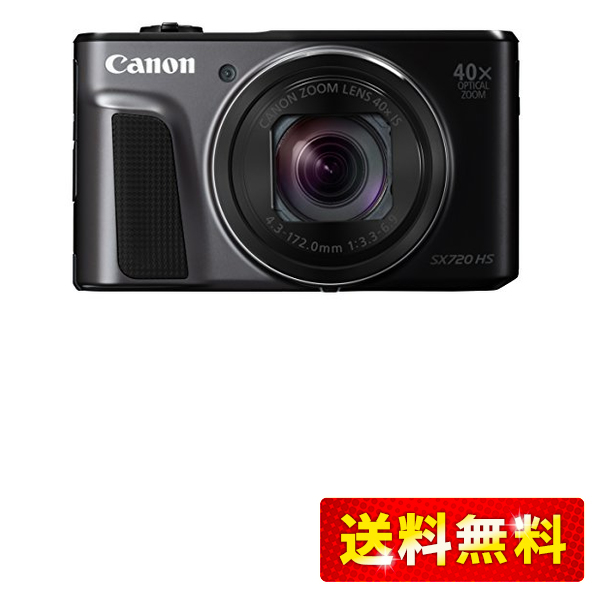 変更OK Canonデジタルカメラ power shot SX720 HS ブラック