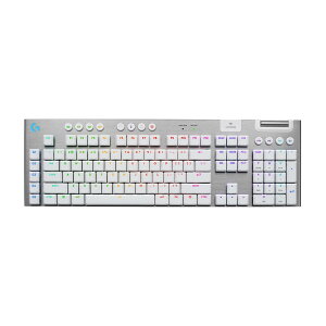Logicool G �Q�[�~���O�L�[�{�[�h G915 X LIGHTSPEED ���^ ���C�����X G915WLX-TCWH �^�N�^�C�� ���� �m���ȑŌ��� ���{��z�� Bluetooth �ڑ��Ή� LIGHTSYNC RGB �Q�[�~���O �L�[�{�[�h ���J�j�J���L�[�{�[�h PC