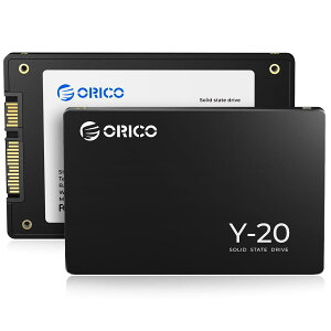 ORICO Y20 1TB �����^SSD 2.5�C���` 7mm 3D NAND�̗p SATAIII 6Gb/s �ő�Ǎ��F500MB/s (R:500MB/s�AW:450MB/s) PS4����m�F�ς� ����SSD ���ϋv ���[�J�[