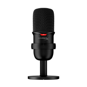 HyperX SoloCast USB�X�^���h�A�����}�C�N �e�����[�N/�X�g���[�}�[/�R���e���c�N���G�[�^�[/�Q�[�}�[����/PC,PS4,PS5�g�p�\HMIS1X-XX-BK/G ( 4P5P8AA )