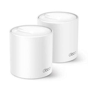 TP-Link WiFi ����LAN���[�^�[ dual_band Wi-Fi6 2402 + 574 Mbps HE160 ���b�V��Wi-Fi�V�X�e��Deco X50/A 2���j�b�g