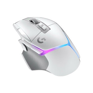 Logicool G �Q�[�~���O�}�E�X G502 X PLUS LIGHTSPEED ���C�����X �}�E�X G502XWL-RGBWH LIGHTFORCE �n�C�u���b�h�X�C�b�` HERO 25K �Z���T�[ 13�v���O�����{�^�� USB Type-C �[�d LIGHTSYNC RGB POWERPLAY �Ή� G502X �z��