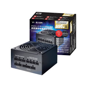 ���l�u�� �d�����j�b�g 850W ATX �d�� 80 PLUS �S�[���h PC�d�� �t���v���O�C�� �Z�~�t�@�����X KRPW-GA850W/90+
