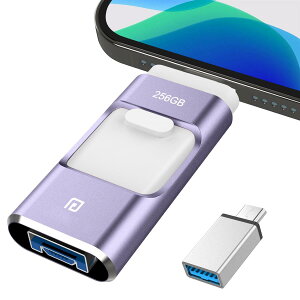 �y2026�N�o�� ��p�A�v���s�v�z4in1 iPhone�Ή� USB������ 256GB ���� �o�b�N�A�b�v iPad�Ή� usb�������[ �X���C�h�� iOS/Type-C/USB/Micro
