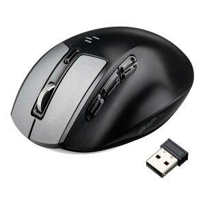 �T�����_�C���N�g ���{�^���}�E�X ���� Bluetooth 6�̊��蓖�ă{�^�� �t����ʕt�� �É� �[�d�� �u���b�N 400-MAWBT171