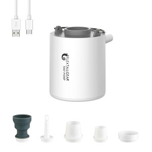 FLEXTAILGEAR TINY PUMP �G�A�[�|���v �G�A�|���v �d���|���v �g�ю� ���^ 3.5Kpa 1300mAh �d�r 13.5���b�g USB�[�d�� ��C���� ��C���� ������ �^��� �C���t���[�^�[�}�b�g �G�A�}�b�g �L�����v�}�b�g