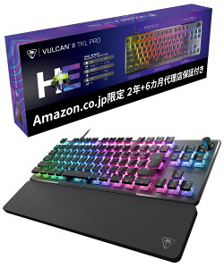 ���s�b�h�g���K�[ ���� �Q�[�~���O�L�[�{�[�h Vulcan II TKL Pro ���A�N�^�b�v(SOCD�N���[�i�[/���s�g��������) �σA�N�`���G�[�V���� ���{��z�� �L�� �u���b�N/�� �z�[���G�t�F�N�g�A�i���O 