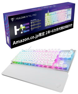 ���s�b�h�g���K�[ ���� �Q�[�~���O�L�[�{�[�h Vulcan II TKL Pro ���A�N�^�b�v(SOCD�N���[�i�[/���s�g��������) �σA�N�`���G�[�V���� ���{��z�� �L�� �z���C�g/�� �z�[���G�t�F�N�g �A�i���O 