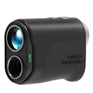 NINJOR GOLF NJ MINI Stabilizer �S���t ���[�U�[ �����v �R���p�N�g�T�C�Y 176g ��U��␳�@�\���� OLED �u���b�N