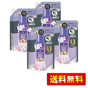 mA A}WG WHITE MUSK tr[Y zCgXN̍ lߑւ 1810mLx4 [e] [P[Xi]