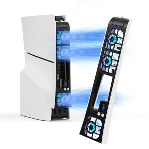 PS5 Slim�p ��p�t�@�� �v���X�e5 slim�p ��p USB 3.0�|�[�g �O�i�K���� PS5 �X�����p ��p�t�@�� ���Ӌ@�� �A�N�Z�T���[ �ᑛ�� �M�΍� �������x���o RGB���C�g�t�� �v���X�e5 Slim �f�B�X�N�ʏ��/