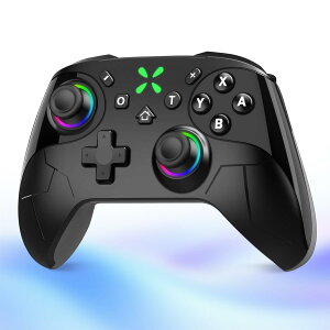 Switch 2 �R���g���[���[ 2025�ĐV Sungale �X�C�b�` 2 �v���R�� �w�ʃ{�^���t�� �����A��/�A�˃z�[���h �}�N���@�\ 4�i�KHD�U�� Bluetooth5.0�ڑ� 6���W���C���Z���T�[ 9�FRGB���C�g���� 20���ԘA���g�p 
