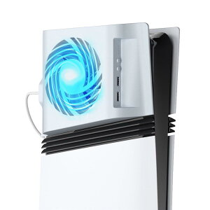 PS5 Pro�p��p�t�@���y�������x���o�z PS5 Pro�p ��p �������x���o 3���������\ �����I�ȗ�p�V�X�e�� LED���C�g�t�� USB2.0*2 �T�C�h�t�F�C�X �v���[�g��p�t�@�� USB�|�[�g�t���͋C��� PS5 Pro