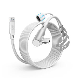 �����N�P�[�u�� �[�d�\ Quest 3/Quest 3S/Quest 2/Pro/Pico 4/Pico 4 Ultra�ɑΉ� link�P�[�u�� 5M usb c �P�[�u�� �A�N�Z�T���[ 5Gbps �����f�[�^�]�� L���^ USB 3.0���� USB-C Type C �ϋv���̂��� VR�w�b�h�Z�b�g/PC
