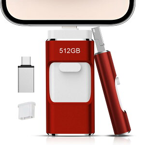 �y�A�v���s�v�E���K�F�ؕi �z512GB Phone�Ή�usb�������ʐ^�ۑ� ����usb�Ɏʐ^���ڂ�4in1 �t���b�V���h���������l�C USB ���ʑ}���X�}�z USB �������[ �t���b�V���h���C�u Android �p�\�R���Ή� USB��