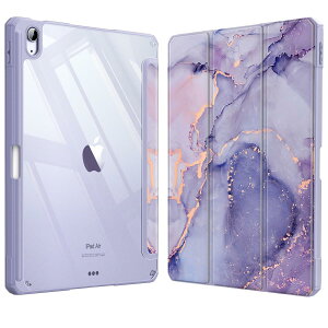iPad Air 11�C���` �P�[�X M4 (2026) / M3 (2025 ��7����) / M2 (2024 ��6����) / Air 5/4 �P�[�X 2022/2020 10.9 �C���` �����o�b�N�J�o�[ Apple Pencil ���[�\ ���C�����X�[�d�Ή� �O�܃X�^���h �X���[�v�@�\ �y