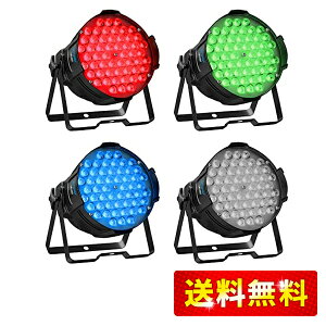 BETOPPER fBXRCg LPC007 54x3W RGB LED Ɩ 6FϊXe[WCg Xe[WƖ DMX512 3/7CH p[eBCg X|b