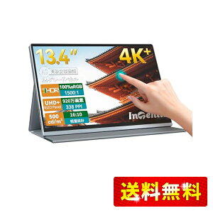 Intehill oCj^[ 4K+ 13.4 C` ^b`pl IGZO mOA  338PPIi3840x2400j16:10 500jbg y oCj^[ A~ ➑ 1500:1 sRGB100% HDRΉ VESA fA