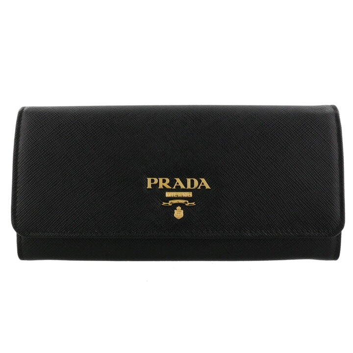 楽天市場】プラダ PRADA 長財布 レディース ブラック 1MH132 QWA F0002 