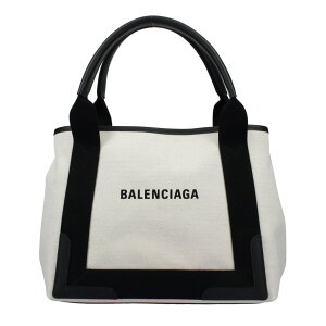 【82時間限定ポイント5倍】BALENCIAGA バレンシアガ トートバッグ 339933 AQ38N 1081 NAVY CABAS S
