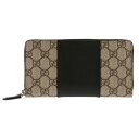 GUCCI グッチ 長財布 451249 KGDHN 9769 ベージュ/エボニー GGスプリーム ランキングお取り寄せ