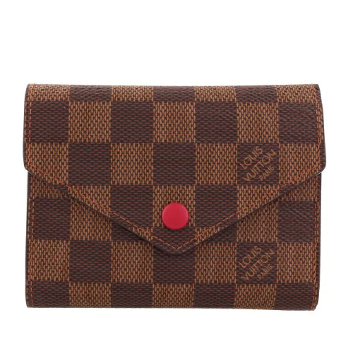 楽天市場】ルイヴィトン LOUIS VUITTON 三つ折り財布 ダミエ・エベヌ 