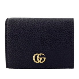 グッチ GUCCI カードケース レディース プチマーモント ブラック 456126 CAO0G 1000