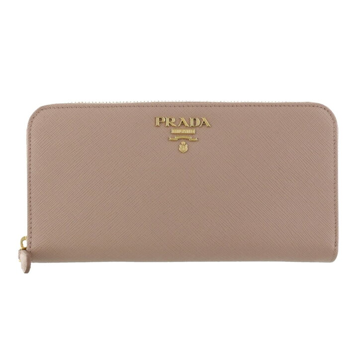 楽天市場】プラダ PRADA 長財布 レディース ピンクベージュ 1ML506 QWA 