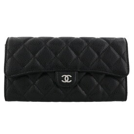 【P5倍 4/20 0時 ～ 4/21 24時】シャネル CHANEL 長財布 レディース マトラッセ ブラック AP0241 Y01588 C3906