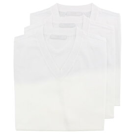 【P10倍 5/9 20時-5/12 24時】プラダ PRADA Tシャツ 3枚セット メンズ Mサイズ ホワイト UJM493 ILK S 181 F0009 BIANCO