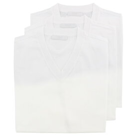 【P10倍 5/3 0時-5/6 24時】プラダ PRADA Tシャツ 3枚セット メンズ Mサイズ ホワイト UJM493 ILK S 181 F0009 BIANCO