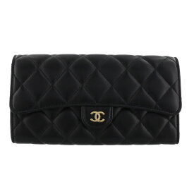 シャネル CHANEL 長財布 レディース マトラッセ ブラック AP0241 Y01295 C3906 ブラック