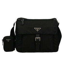 【P5倍 1/17 0時〜1/20 24時】プラダ PRADA ショルダーバッグ レディース ブラック 1BD994 V B1M RV44 F0002 NERO