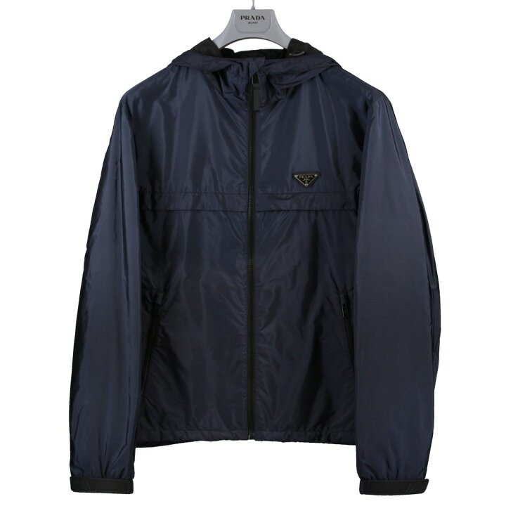 楽天市場】PRADA プラダ ジャケット メンズ 48サイズ ネイビー SGB460 