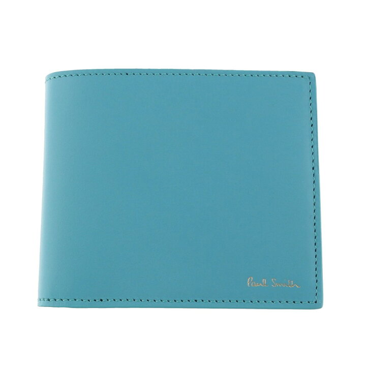 楽天市場 Paul Smith ポールスミス 二つ折り財布 メンズ ターコイズ M1a43 Bmulti 42 Turquoise Ginza Lovelove 銀座ラブラブ