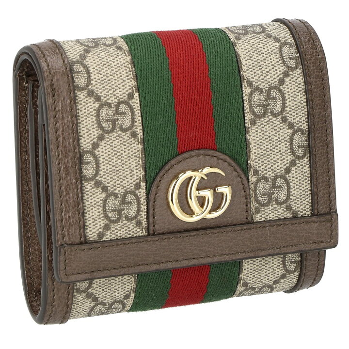 楽天市場】グッチ GUCCI 二つ折り財布 レディース オフィディア 