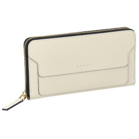 【P5倍 5/9 20時-5/12 24時】マルニ MARNI 長財布 レディース ホワイト PFMOE11U07 LV520 Z572B