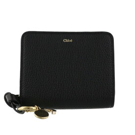 クロエ Chloe 二つ折り財布 レディース アルファベット ブラック CHC22WP765 F57 001 BLACK