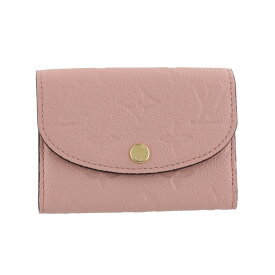 【P2倍 1/17 0時〜1/20 24時】ルイヴィトン LOUIS VUITTON 二つ折り財布 モノグラム アンプラント ポルトモネ・ロザリ M81520